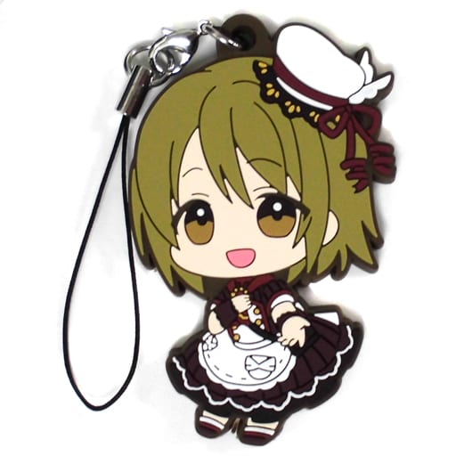 Kanako Mimura THE IDOLM@STER Cinderella Girls Eformed Kime!tto Rubber Strap Key Ring [USED]