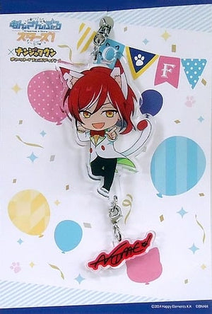 Natsume Sakasaki Ensemble Stars! Acrylic Key Chain Namja Town: Cat Festival Limited Key Chain [USED]