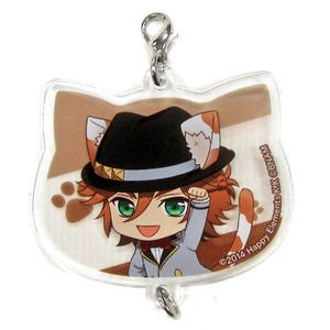 Madara Mikejima Ensemble Stars! Cat Shaped Acrylic Charm Collection B Namja Town: Cat Festival Limited Charm [USED]