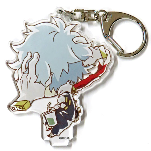 My Hero Academia Tomura Shigaraki Chara Dri!! Villain Acrylic Keychain Collabo Cafe Honpo Limited Keychains [USED]