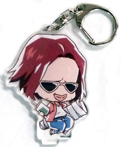 Magne My Hero Academia Chara Dri!! Villain Acrylic Keychain Collabo Cafe Honpo Limited Key Chain [USED]