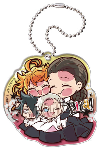 Isabella, etc. The Promised Neverland Pita! Deformed Acrylic Key Chain Key Chain [USED]