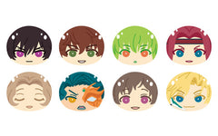Lelouch Lamperouge, etc. Code Geass: Lelouch of the Rebellion Omanjuu Niginigi Mascot Mascot All 8 Types Set Key Chain [USED]