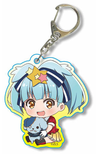Lily Hoshikawa Zombie Land Saga Gyugyutto Acrylic Key Chain Key Ring [USED]