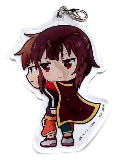 Kazuma Megumin KonoSuba God's Blessing on this Wonderful World! Ichiban Kuji Sa Watashito Issho ni Bakuretsudo o Ayumojanaidesuka! Acrylic Charms Prize D Charm [USED]