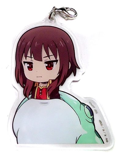 Megumin Giant Toad KonoSuba God's Blessing on this Wonderful World! Ichiban Kuji Sa Watashito Issho ni Bakuretsudo o Ayumojanaidesuka! Acrylic Charms Prize D Charm [USED]
