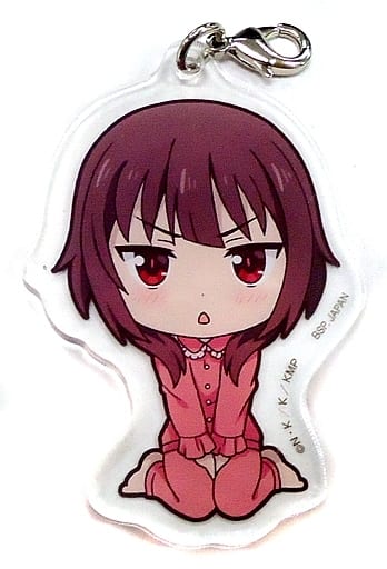 Megumin Pajamas KonoSuba God's Blessing on this Wonderful World! Ichiban Kuji Sa Watashito Issho ni Bakuretsudo o Ayumojanaidesuka! Acrylic Charms Prize D Charm [USED]