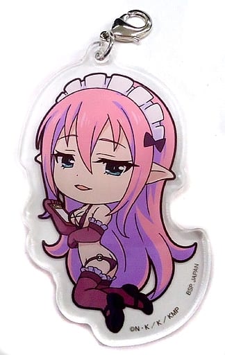 Receptionist Succubus KonoSuba God's Blessing on this Wonderful World! Ichiban Kuji Sa Watashito Issho ni Bakuretsudo o Ayumojanaidesuka! Acrylic Charms Prize D Charm [USED]