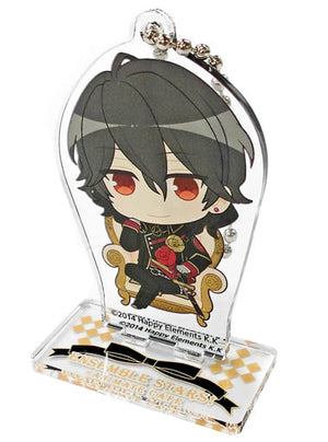 Rei Sakuma Ensemble Stars! Trading Acrylic Stand Key Chain Blood Banquet Ver. Group C animate cafe Limited Key Chain [USED]