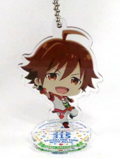 Toma Amagase THE IDOLM@STER SideM Official Trading Acrylic Stand Key Chain Physical Producer Meeting 315 Sp@Rkling Time with All!!! Limited Key Chain [USED]