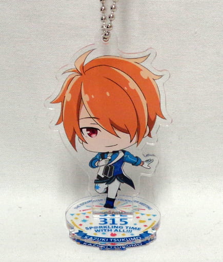 Kazuki Tsukumo THE IDOLM@STER SideM Official Trading Acrylic Stand Key Chain Intelligent Producer Meeting 315 Sp@Rkling Time with All!!! Limited Key Chain [USED]