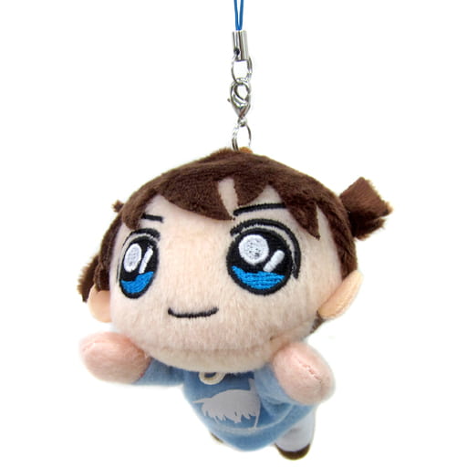 Shinichi Kudo Detective Conan Lying Plush Toy Petit Key Ring [USED]