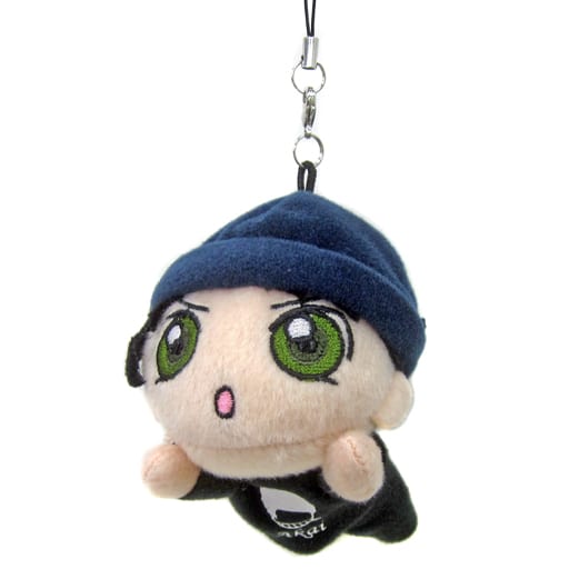 Shuichi Akai Detective Conan Lying Plush Toy Petit Key Ring [USED]