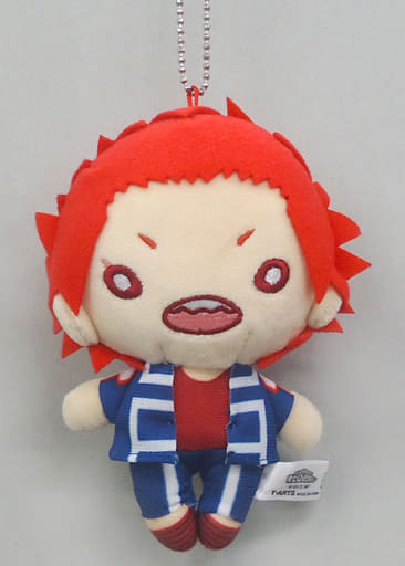 Eijirou Kirishima Gym Suit My Hero Academia Nitotan Plush Toy with Ball Chain Jump Shop Limited Key Chain [USED]