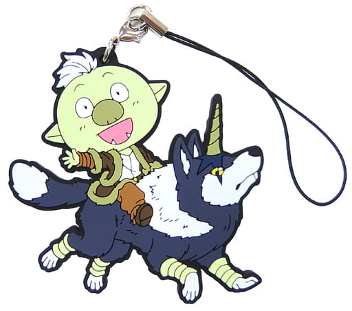 Gobta Ranga Many Friends Ver. That Time I Got Reincarnated as a Slime Ichiban Kuji Slime life has begun. Rubber Charm Kyun Chara Illustrations Prize F Key Chain [USED]