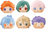 Tenma Sumeragi, etc. A3! Fluffy Squeeze Bread Summer Group All 6 Types Set Key Ring [USED]