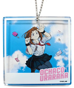 Ochaco Uraraka My Hero Academia Special Big Blocky Jump Festa 2019 Limited Omikuji Super Great Good Luck, Great Good Luck, Great Misfortune, Super Great Misfortune Prize Key Chain [USED]