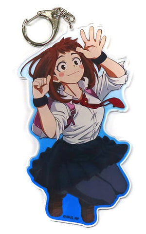 Ochaco Uraraka C My Hero Academia Big Acrylic Keychain Jump Festa 2019 Limited Key Chain [USED]