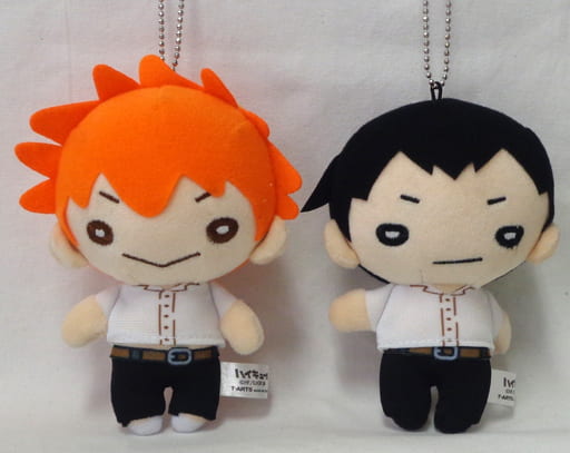 Hinata Kageyama Summer Clothes Haikyu!! Nitotan Plush Toy Set with Ball Chain Jump Festa 2019 Limited Key Chain [USED]