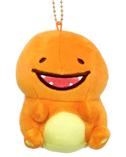 Charmander Pokemon Pokemon Yurutto Mascot Pokemon Center Limited Key Chain [USED]