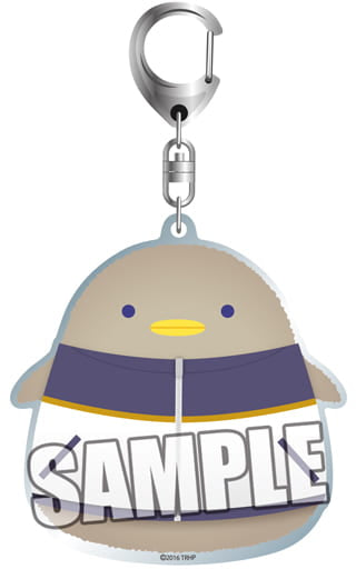 Heshikiri Hasebe Touken Ranbu: Hanamaru Chuncolle Acrylic Key Chain Key Ring [USED]