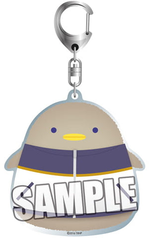 Heshikiri Hasebe Touken Ranbu: Hanamaru Chuncolle Acrylic Key Chain Key Ring [USED]