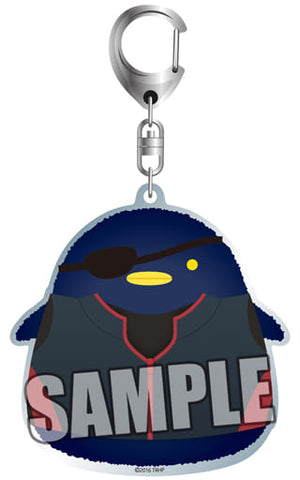 Shokudaikiri Mitsutada Touken Ranbu: Hanamaru Chuncolle Acrylic Key Chain Key Ring [USED]