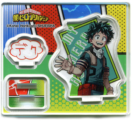 My Hero Academia Izuku Midoriya Acrylic Figure Collection Jump Festa 2019 Limited Acrylic Stands [USED]