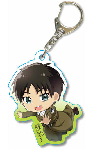Ellen Yeager Coat Attack on Titan Season 3 Pukasshu Acrylic Key Chain Key Chain [USED]