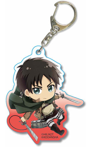 Ellen Yeager 3D Maneuver Gear Attack on Titan Season 3 Pukasshu Acrylic Key Chain Key Chain [USED]