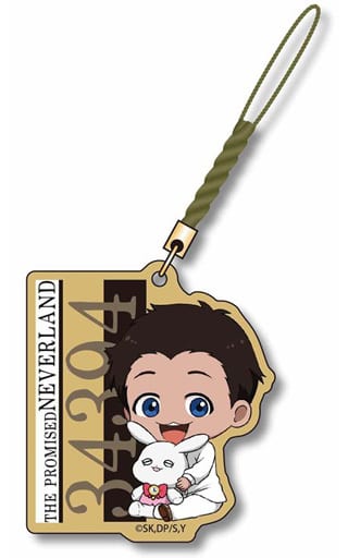 Phil The Promised Neverland Gyugyutto Eco Strap Key Chain [USED]