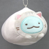 Tokage From Nekobi Sumikko Gurashi Mochimochi Utsubuse Plush Toy with Ball Chain Plush Toys [USED]