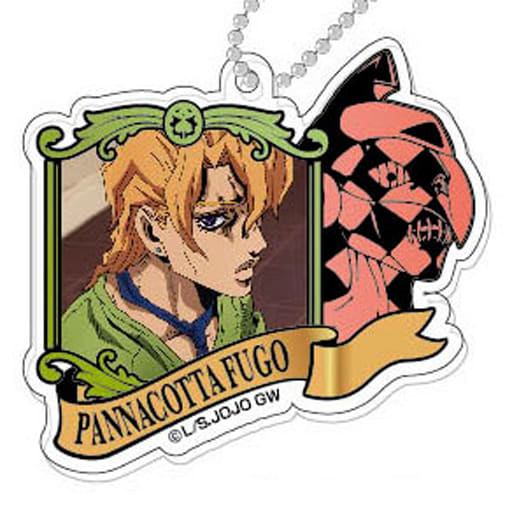 Pannacotta Fugo JoJo's Bizarre Adventure: Golden Wind Decofla Acrylic Key Chain Key Chain [USED]