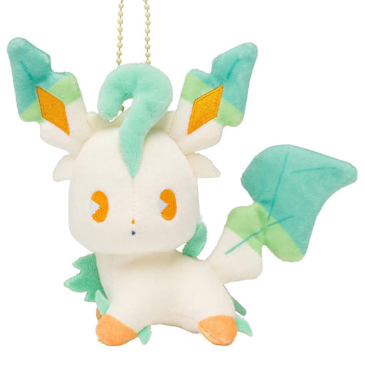 Leafeon Pokemon Mascot Mix Ole Pokemon Center Limited Key Chain [USED]