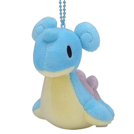Lapras Pokemon Pokemon Dolls Mocchiri Mascot Pokemon Center Limited Key Chain [USED]