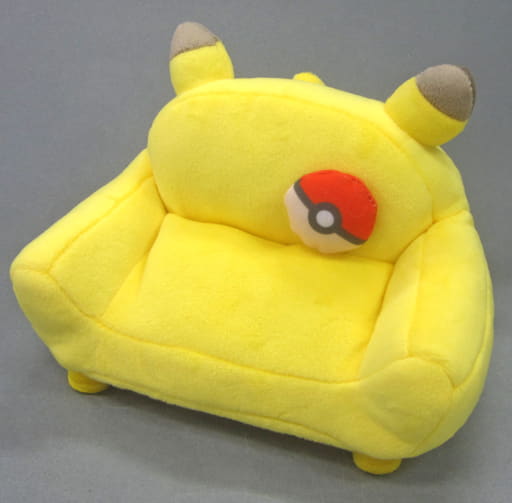 Pikachu Sofa for Mascot Pokemon Pokemon Dolls House for Mascot Plush Toys Pokemon Center Limited Mascot [USED]