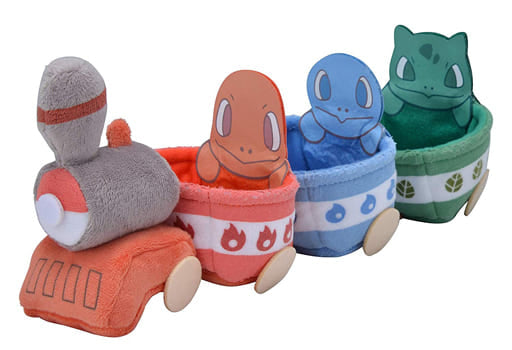 The Pockemon Company Train Pokemon Pokemon Dolls House Plush Mascot Pokemon Center Limited Mascot [USED]