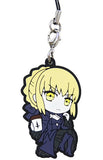 Saber Alter Fate/stay night: Heaven's Feel II. lost butterfly Rubber Charm Lawson Loppi Web Limited Key Chain [USED]