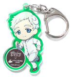 Norman The Promised Neverland Trading Acrylic Key Chains Sunshine 60 Observatory Sky Circus Itsuwari no Soraniwa Limited Key Chain [USED]