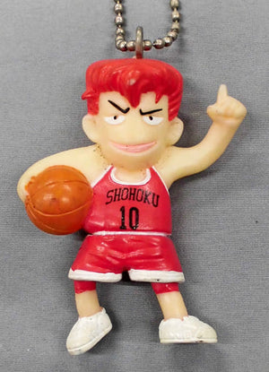 Sakuragi Hanamichi Slam Dunk Gashapon Slam Swing 003 Key Chain [USED]