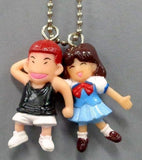 Sakuragi Hanamichi Haruko Akagi Slam Dunk Gashapon Slam Swing 05 Key Chain [USED]