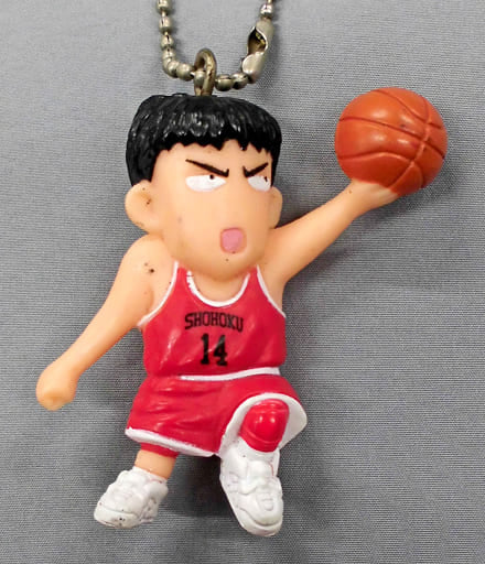 Hisashi Mitsui Slam Dunk Gashapon Slam Swing 06 Key Chain [USED]
