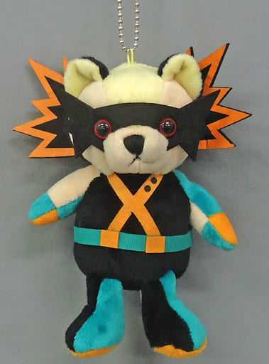 My Hero Academia Katsuki Bakugo Bear Ball Chain Mascot Keychains [USED]