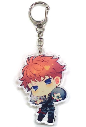 Rio Mason Busujima Hypnosis Mic -Division Rap Battle- Trading Acrylic Key Chains Key Ring [USED]