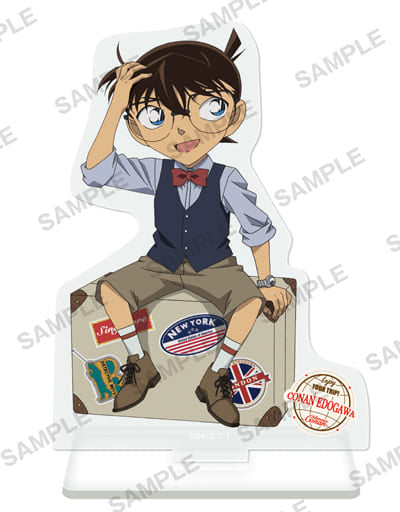 Conan Edogawa Travel Ver. Detective Conan Acrylic Stand Figure Acrylic Stand [USED]