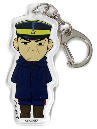 Sergeant Tsukishima Golden Kamuy Acrylic Key Chain Princess Cafe Limited Key Chain [USED]