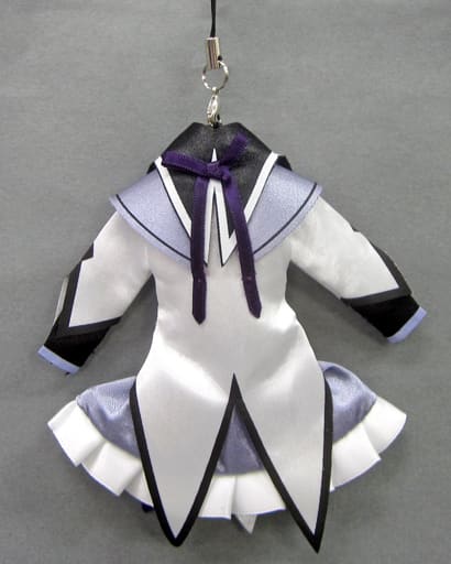 Homura Akemi Puella Magi Madoka Magica The Movie Costume Strap Puella Magi Madoka Magica Exhibition I Want to See You Again... Limited Key Chain [USED]