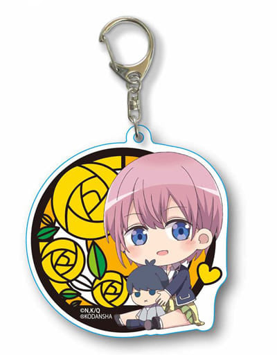 Ichika Nakano The Quintessential Quintuplets Gyugyutto Choi Deka Acrylic Key Chain Key Ring [USED]