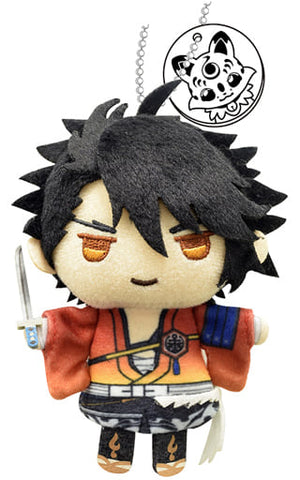 Mutsunokami Yoshiyuki Katsugeki Touken Ranbu Yubi no Ue Series Key Chain [USED]