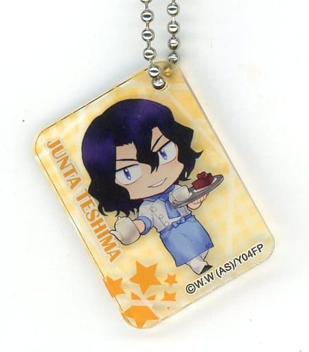 Junta Teshima Yowamushi Pedal GLORY LINE Acrylic Charms Valentine Party♪ Limited Time Shop @Shibuya Marui Limited Charm [USED]